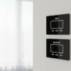 Double-layer smart curtain switch